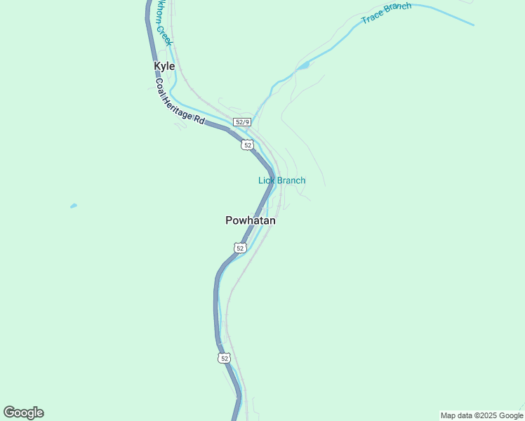 map of restaurants, bars, coffee shops, grocery stores, and more near 35533 Coal Heritage Road in Northfork