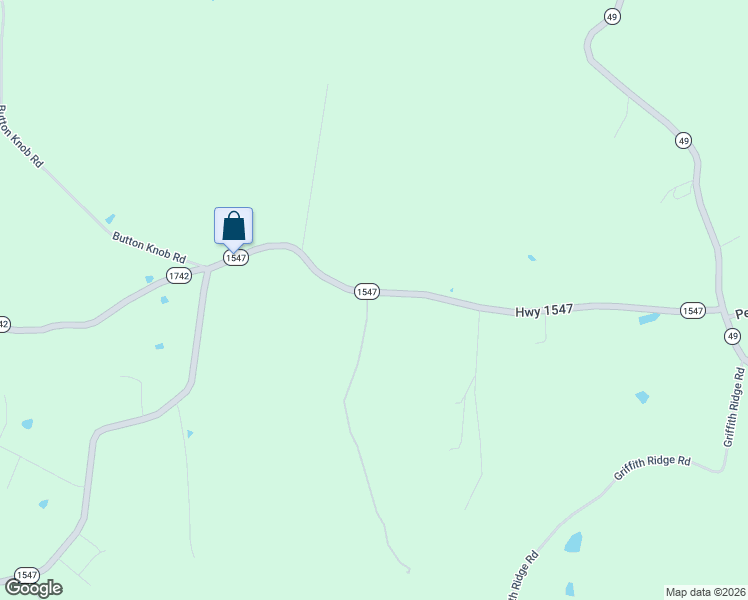 map of restaurants, bars, coffee shops, grocery stores, and more near 10857 State Highway 1547 in Liberty
