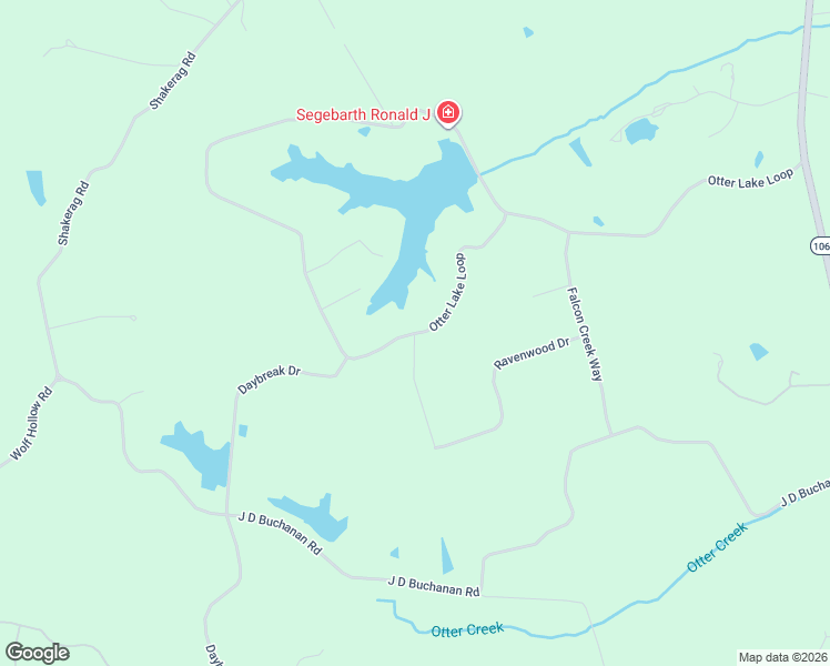 map of restaurants, bars, coffee shops, grocery stores, and more near 2100 Otter Lake Loop in Hanson