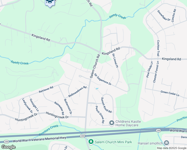 map of restaurants, bars, coffee shops, grocery stores, and more near 5343 Sir Sagamore Drive in Richmond