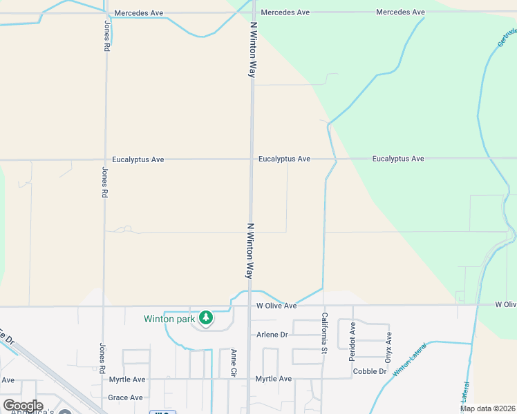 map of restaurants, bars, coffee shops, grocery stores, and more near 7820 North Winton Way in Winton