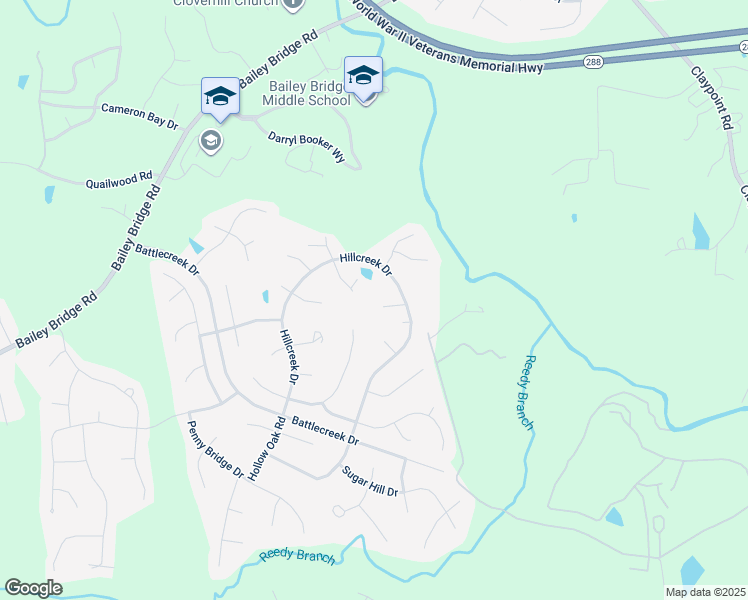 map of restaurants, bars, coffee shops, grocery stores, and more near 12124 Sunset Point Court in Midlothian