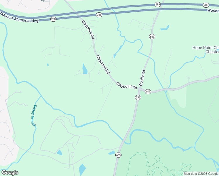 map of restaurants, bars, coffee shops, grocery stores, and more near 6418 Claypoint Road in Chesterfield
