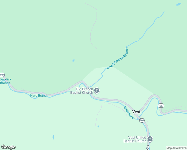 map of restaurants, bars, coffee shops, grocery stores, and more near 165 John S Combs Branch Road in Vest