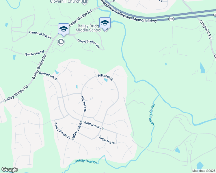 map of restaurants, bars, coffee shops, grocery stores, and more near 12124 Sunset Point Court in Midlothian