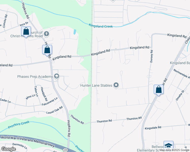 map of restaurants, bars, coffee shops, grocery stores, and more near 8706 Firethorne Lane in Richmond