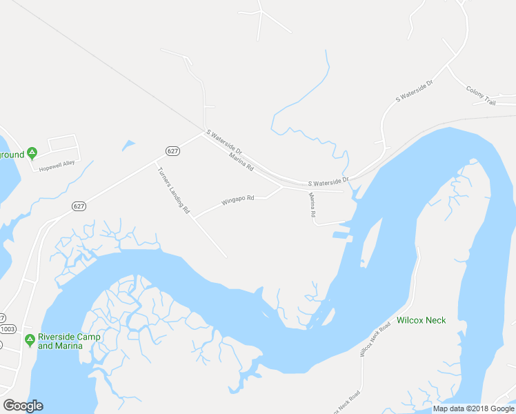 map of restaurants, bars, coffee shops, grocery stores, and more near 14623 Wingapo Road in Lanexa