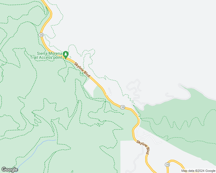 map of restaurants, bars, coffee shops, grocery stores, and more near 1 Reids Roost Road in Woodside