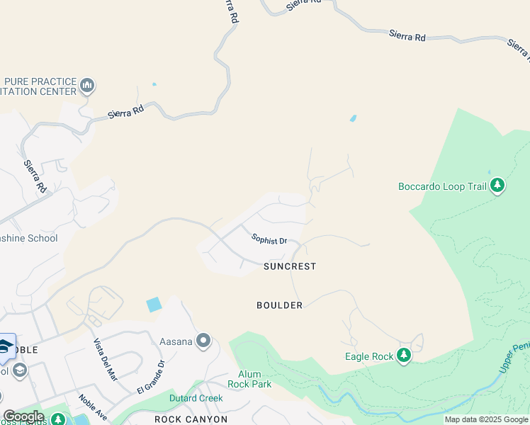 map of restaurants, bars, coffee shops, grocery stores, and more near 3911 Mylinda Drive in San Jose