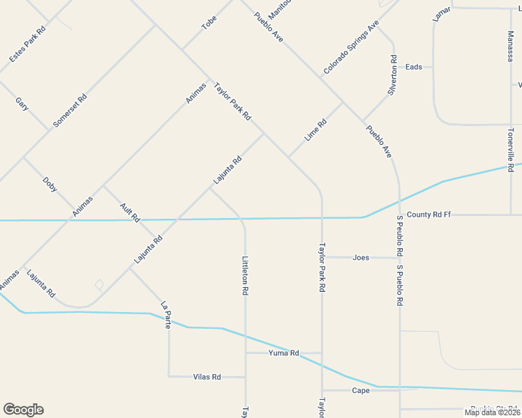 map of restaurants, bars, coffee shops, grocery stores, and more near 27954 Littleton Road in Blanca