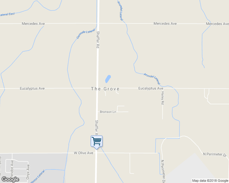 map of restaurants, bars, coffee shops, grocery stores, and more near 5867 Eucalyptus Avenue in Winton