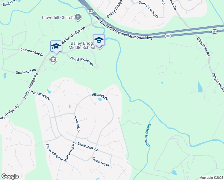 map of restaurants, bars, coffee shops, grocery stores, and more near 12313 Point Landing Court in Midlothian