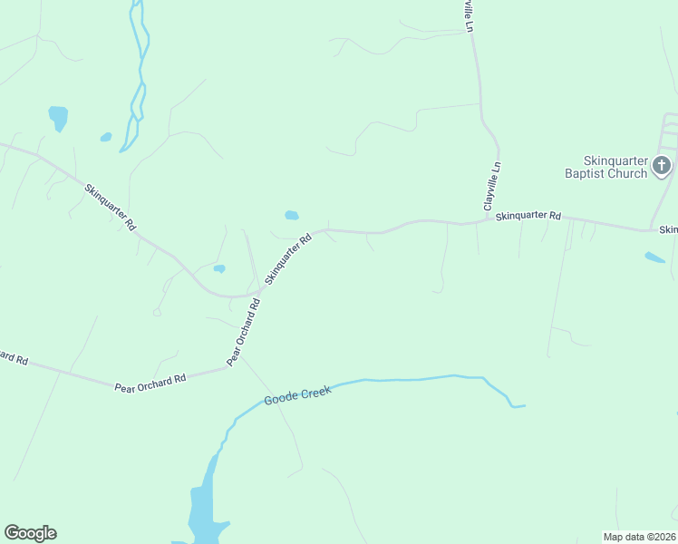 map of restaurants, bars, coffee shops, grocery stores, and more near 21701 Skinquarter Road in Moseley