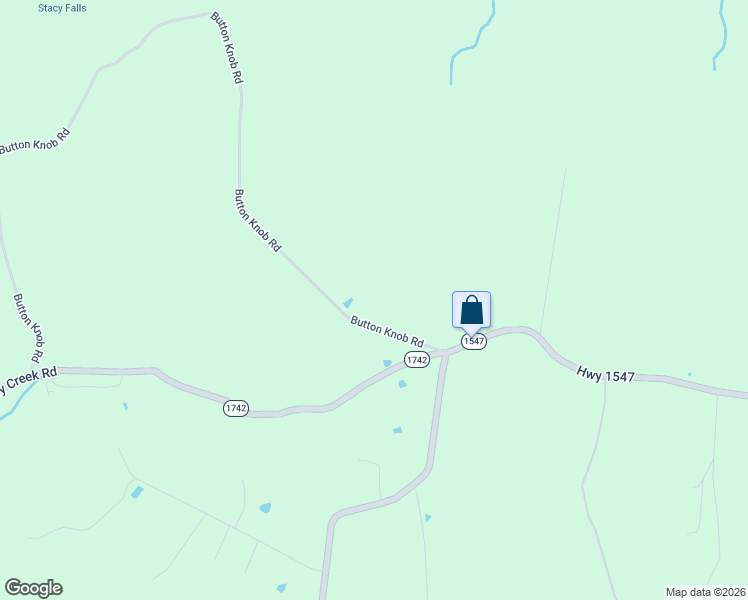 map of restaurants, bars, coffee shops, grocery stores, and more near 192 Button Knob Road in Liberty