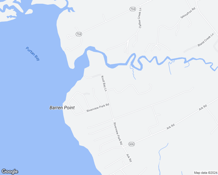 map of restaurants, bars, coffee shops, grocery stores, and more near 6897 Knoll Bay Lane in Gloucester
