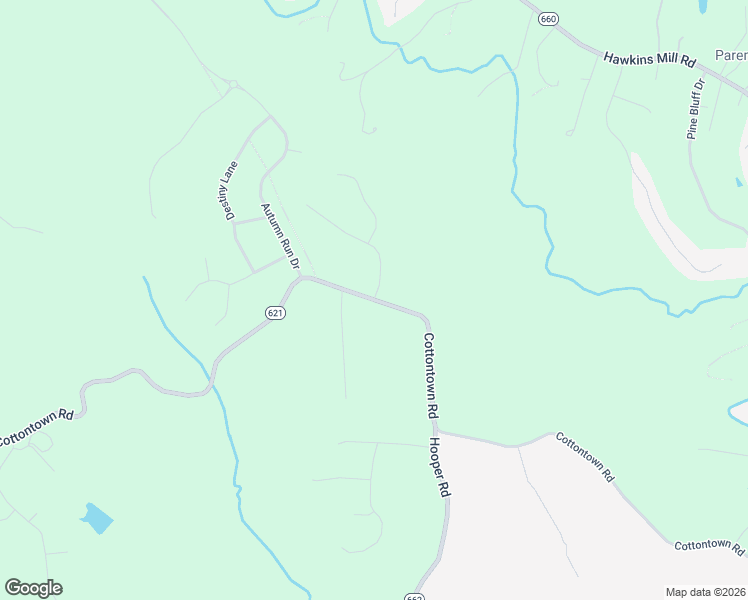 map of restaurants, bars, coffee shops, grocery stores, and more near 4118 Cottontown Road in Forest