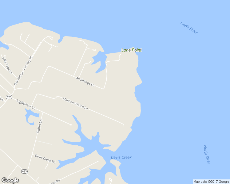 map of restaurants, bars, coffee shops, grocery stores, and more near 9782 Anchorage Lane in Gloucester Courthouse