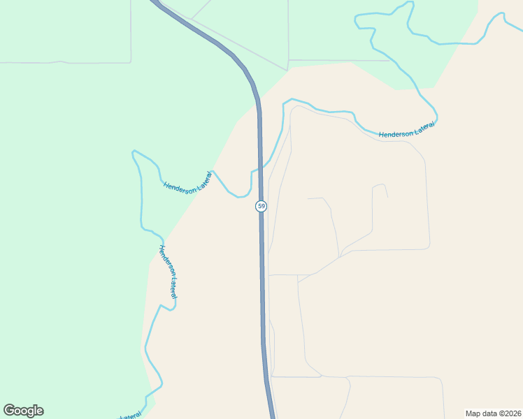 map of restaurants, bars, coffee shops, grocery stores, and more near South State Highway 59 in Merced