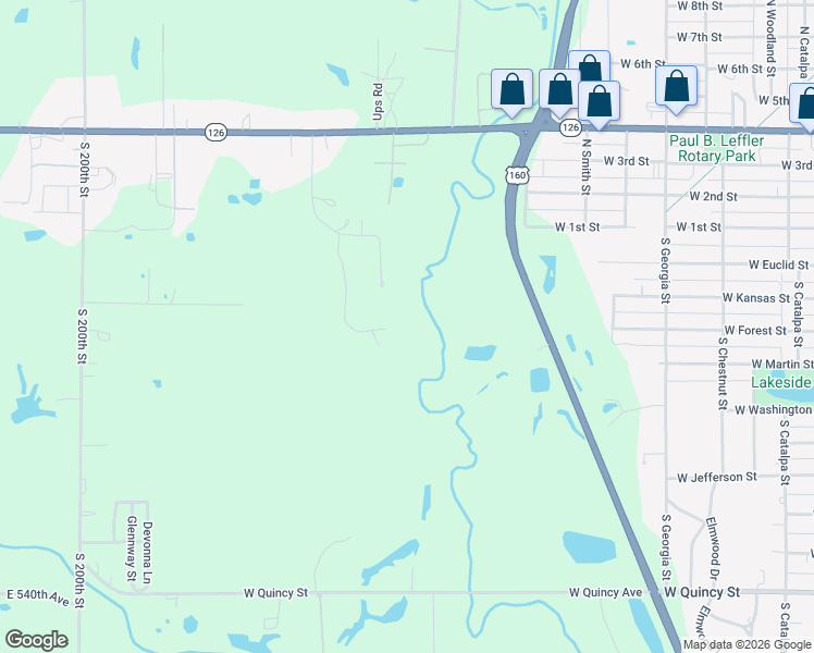 map of restaurants, bars, coffee shops, grocery stores, and more near Westfield Road in Pittsburg