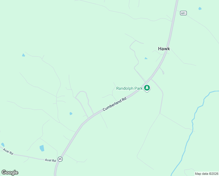 map of restaurants, bars, coffee shops, grocery stores, and more near 2593 Cumberland Road in Farmville