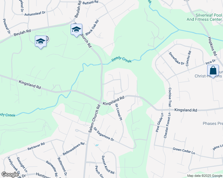 map of restaurants, bars, coffee shops, grocery stores, and more near 8206 Bendahl Valley Drive in Richmond
