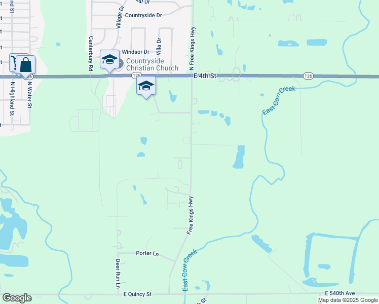 map of restaurants, bars, coffee shops, grocery stores, and more near 208a Free Kings Highway in Pittsburg
