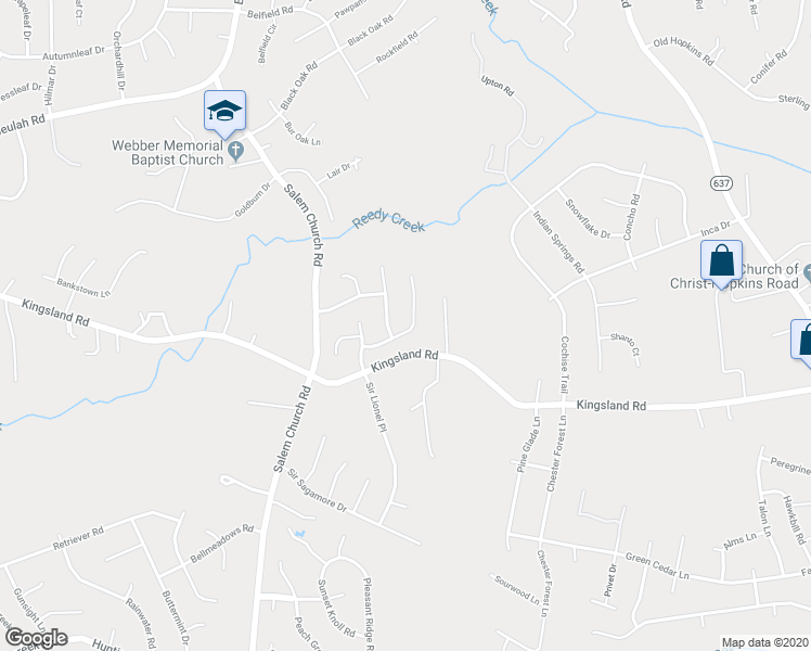 map of restaurants, bars, coffee shops, grocery stores, and more near 8318 Tatterton Trail in Richmond