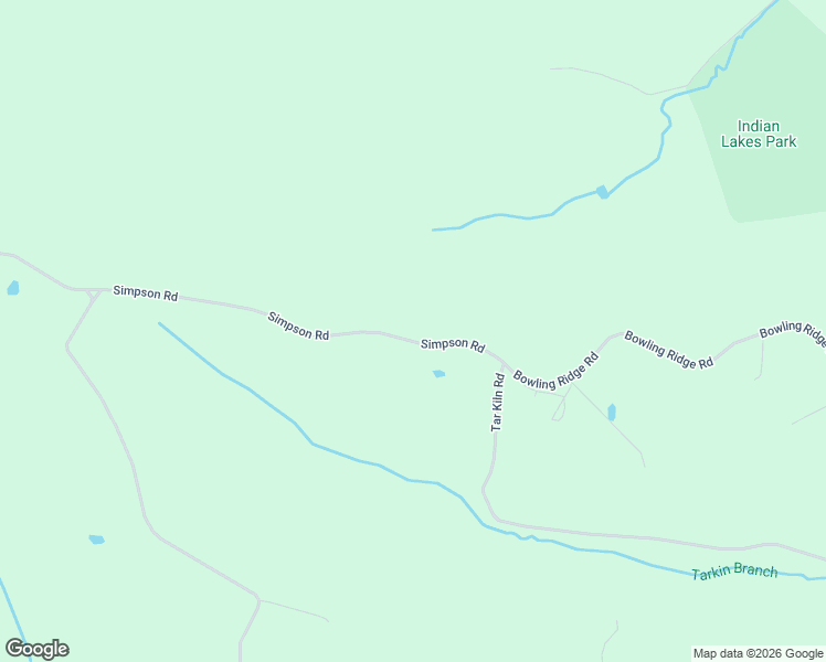 map of restaurants, bars, coffee shops, grocery stores, and more near 1450 Simpson Road in Crab Orchard