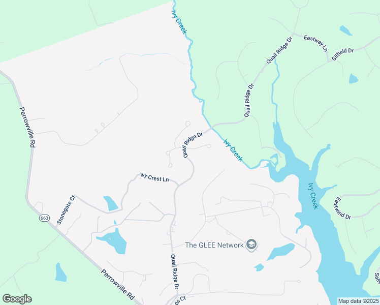 map of restaurants, bars, coffee shops, grocery stores, and more near 300 Quail Meadows Drive in Forest