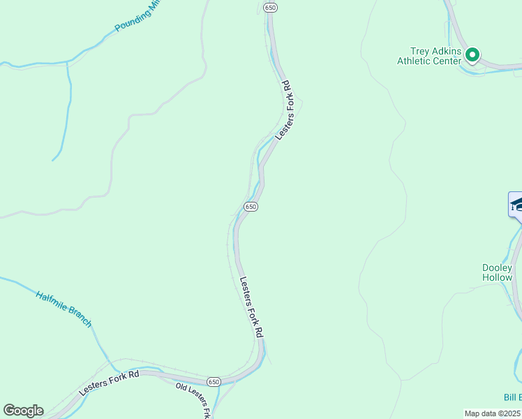 map of restaurants, bars, coffee shops, grocery stores, and more near 6436 Lesters Fork Road in Grundy