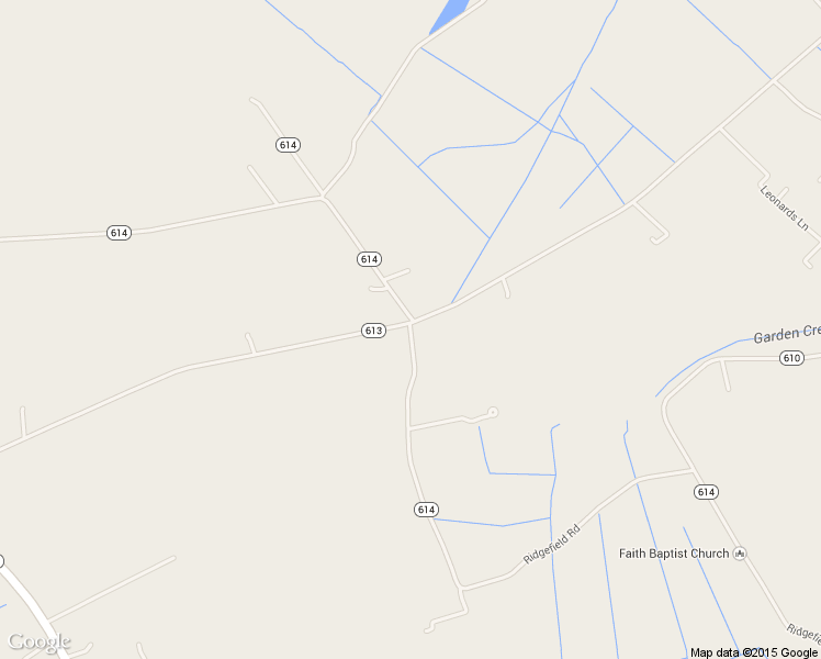 map of restaurants, bars, coffee shops, grocery stores, and more near State Route 614 in Mathews