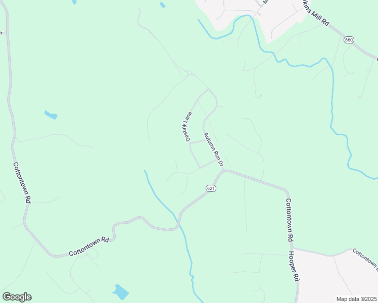 map of restaurants, bars, coffee shops, grocery stores, and more near 1347 Destiny Lane in Forest