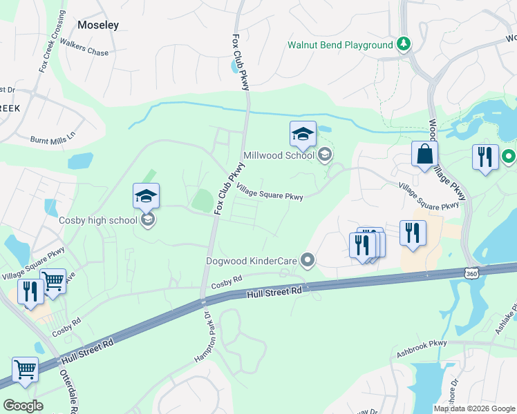 map of restaurants, bars, coffee shops, grocery stores, and more near in 