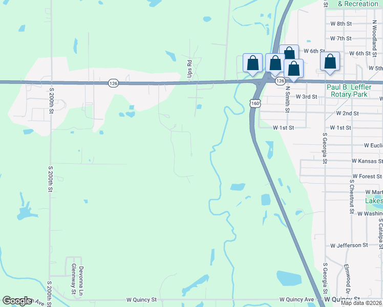 map of restaurants, bars, coffee shops, grocery stores, and more near Westfield Road in Pittsburg