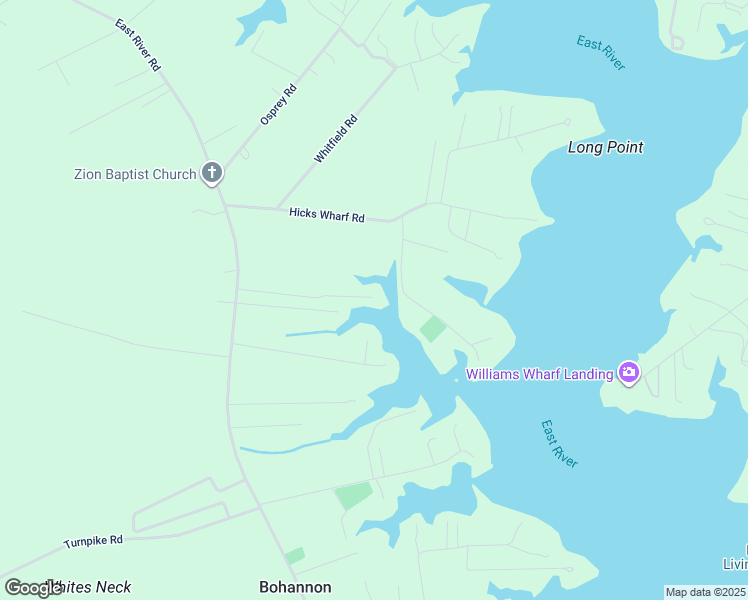 map of restaurants, bars, coffee shops, grocery stores, and more near 3797 East River Road in Cardinal