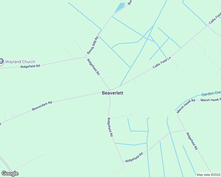 map of restaurants, bars, coffee shops, grocery stores, and more near 5 Callis Field Lane in Mathews
