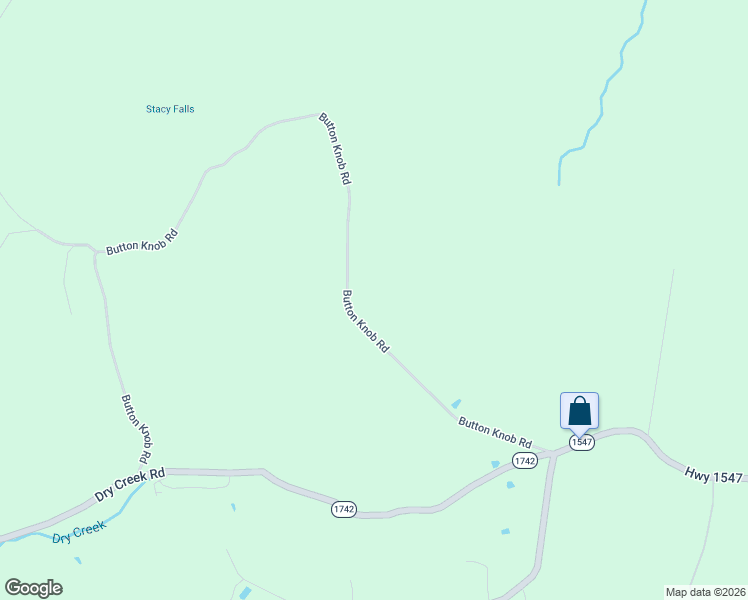 map of restaurants, bars, coffee shops, grocery stores, and more near 192-998 Button Knob Road in Liberty