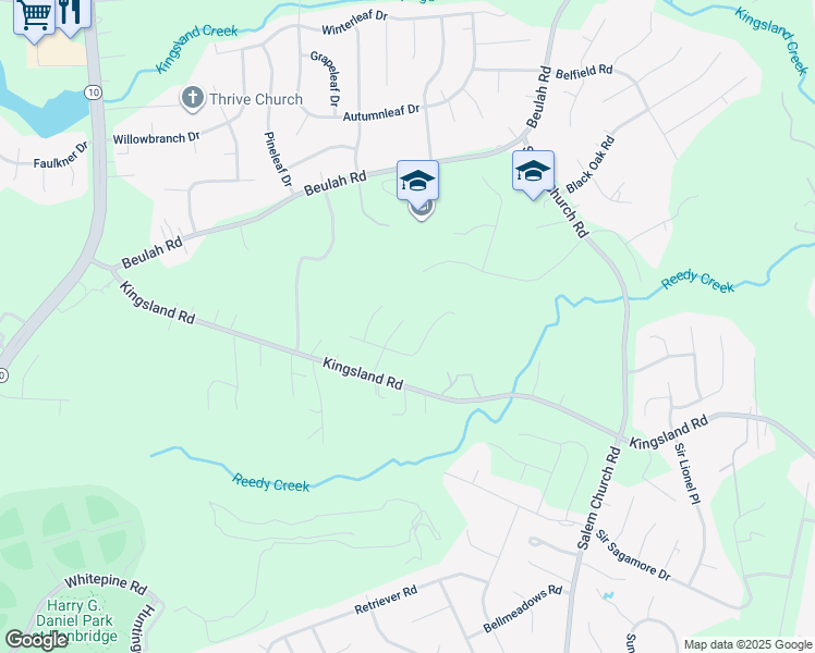 map of restaurants, bars, coffee shops, grocery stores, and more near 8113 Canberra Drive in Chesterfield County