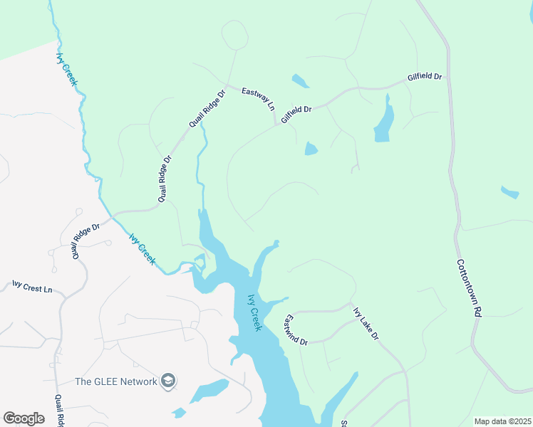 map of restaurants, bars, coffee shops, grocery stores, and more near 1081 Lake Meadow Lane in Forest