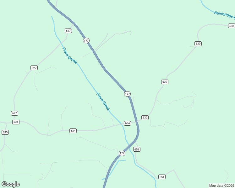 map of restaurants, bars, coffee shops, grocery stores, and more near 125 County Road 630 in Cape Girardeau