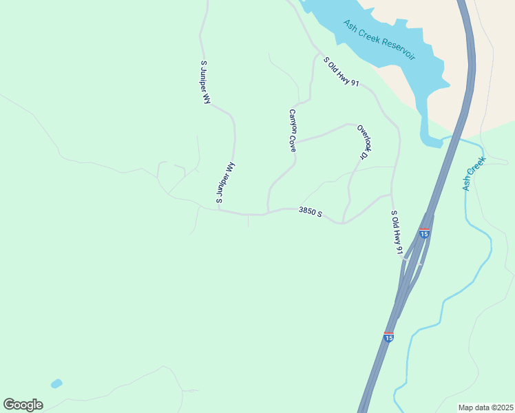 map of restaurants, bars, coffee shops, grocery stores, and more near 3842 South Canyon Cove in New Harmony