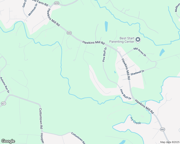 map of restaurants, bars, coffee shops, grocery stores, and more near 1331 Silver Creek Drive in Lynchburg