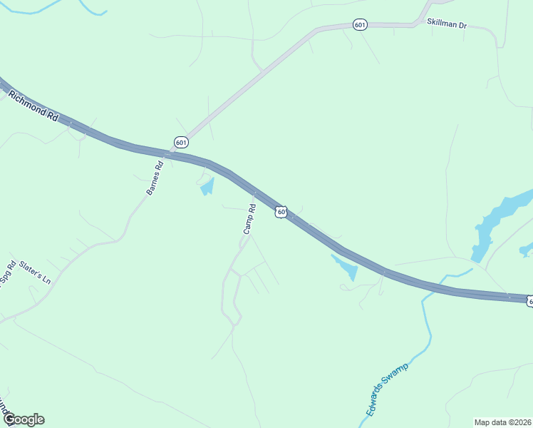 map of restaurants, bars, coffee shops, grocery stores, and more near 9105 Richmond Road in Lanexa