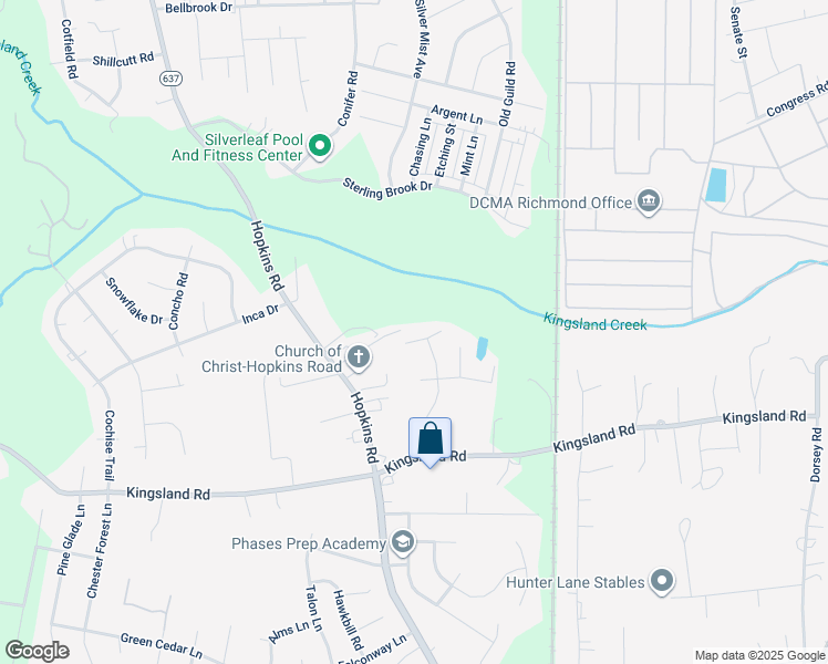 map of restaurants, bars, coffee shops, grocery stores, and more near 3906 Sherwood Forest Terrace in Richmond