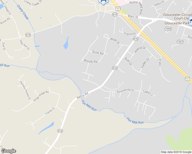 map of restaurants, bars, coffee shops, grocery stores, and more near 6000 Sean Paul Drive in Gloucester Courthouse