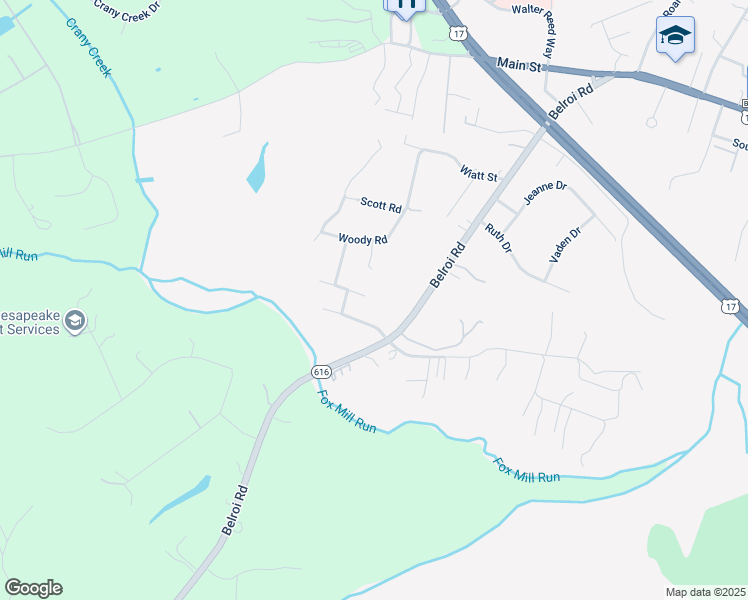 map of restaurants, bars, coffee shops, grocery stores, and more near 6000 Sean Paul Drive in Gloucester Courthouse