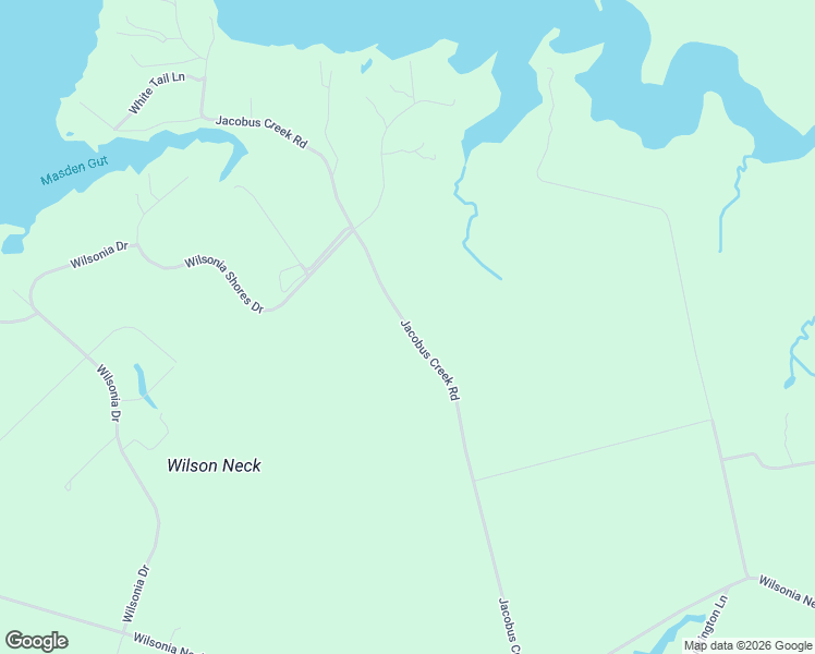 map of restaurants, bars, coffee shops, grocery stores, and more near 12610 Jacobus Creek Road in Machipongo