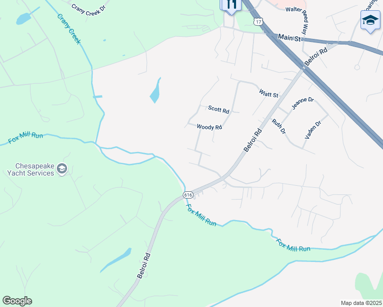 map of restaurants, bars, coffee shops, grocery stores, and more near 5950 Sean Paul Drive in Gloucester
