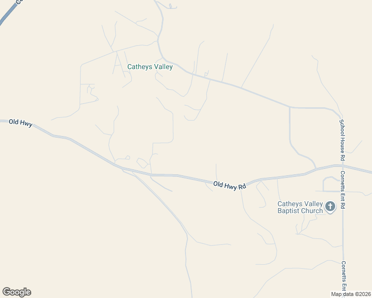 map of restaurants, bars, coffee shops, grocery stores, and more near 2463 Old Highway in Catheys Valley