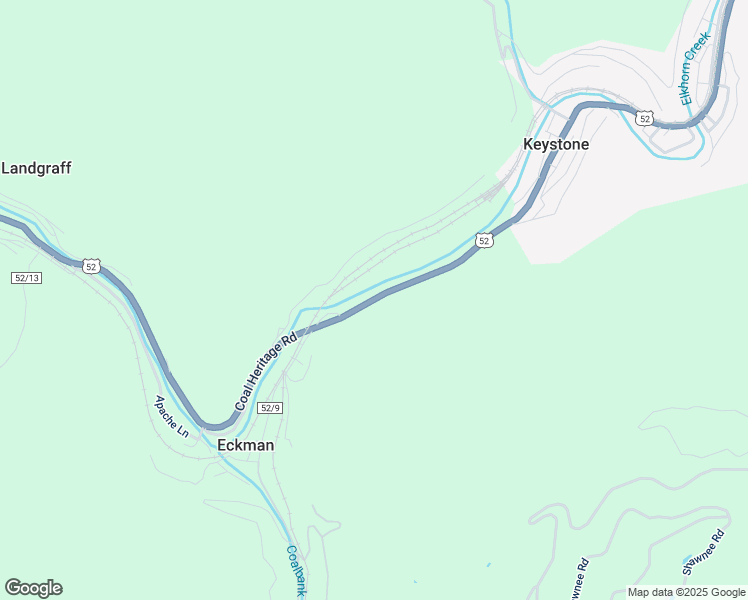 map of restaurants, bars, coffee shops, grocery stores, and more near in Eckman